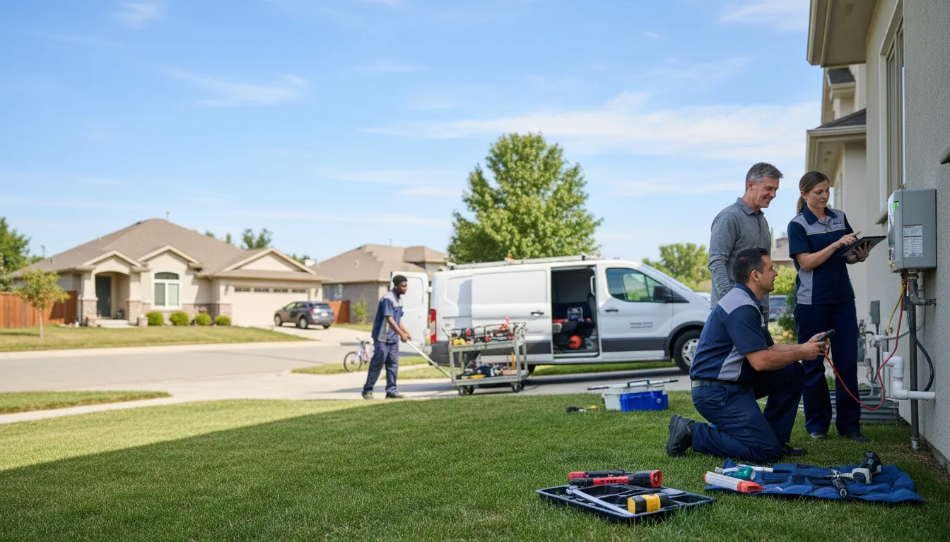 Tankless water heater service in Arlington, NE